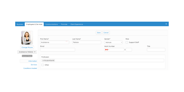 online management platform professions